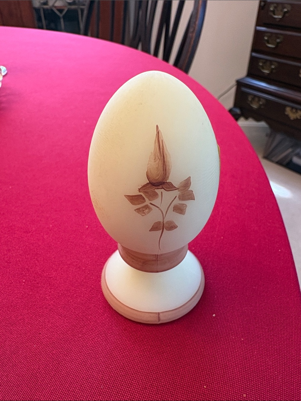 ✍️Fenton Satin Glass Egg ⚡️